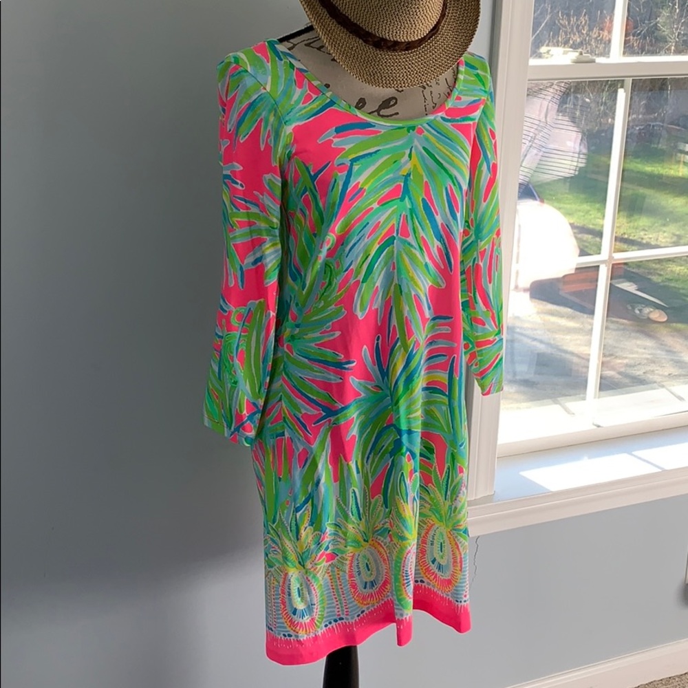 Lilly Pulitzer Beacon Dress in Tiki Pink